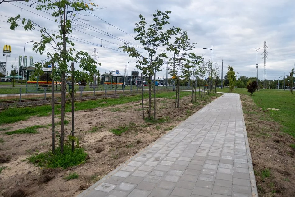 nowe chodniki w widzewie